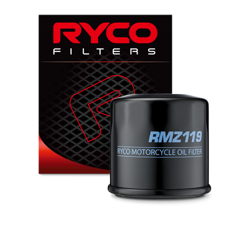 RMZ114C CHROME RYCO MOTORCYCLE OIL FILTER 