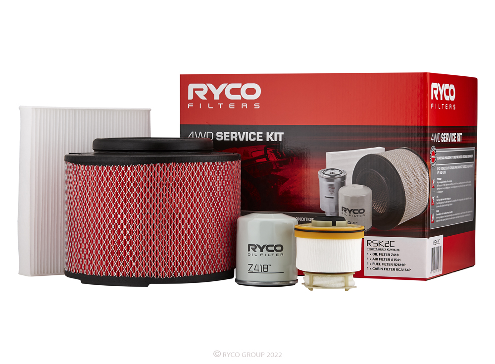 Ryco 4x4 Filter Service Kit RSK35C fits Toyota Hilux 4.0 4x4 GGN25R 4.0 4x...